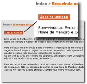 Bem-vindo ao EVOLUI.COM