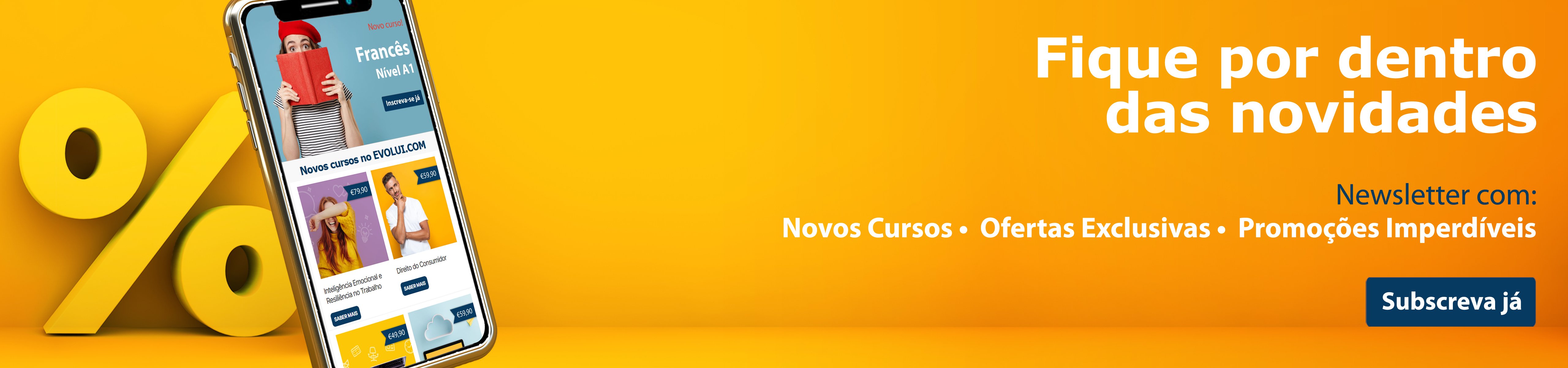 Subscreva a nossa newsletter