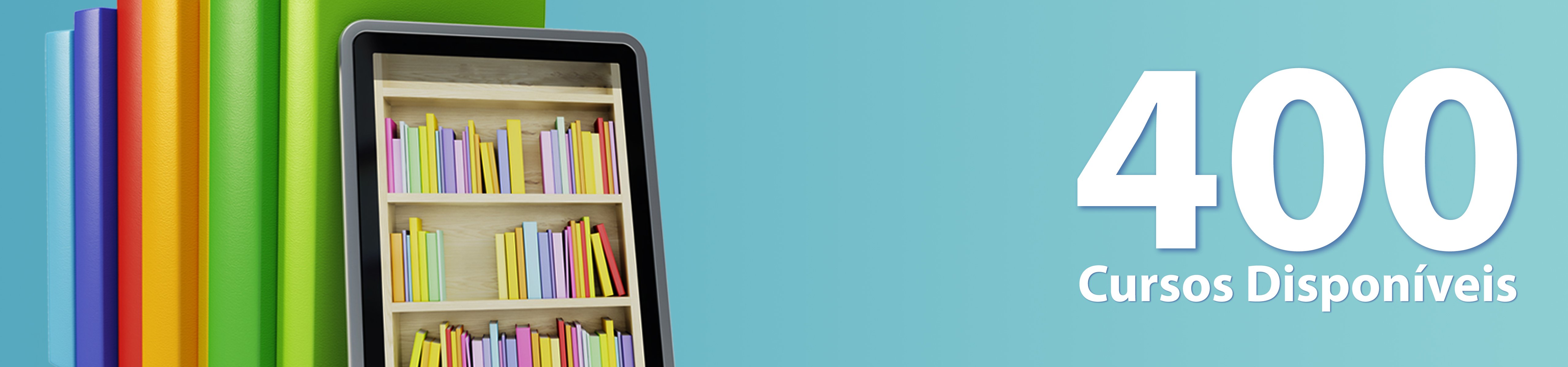 400 Cursos em Catálogo
